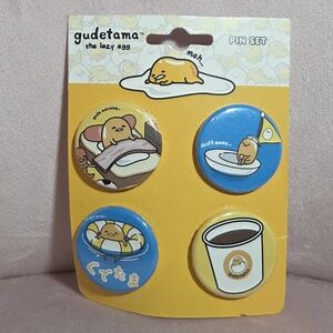 Sanrio Gudetama Pin Collection